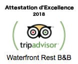 TripAdvisor Certificat d'Excellence 2018