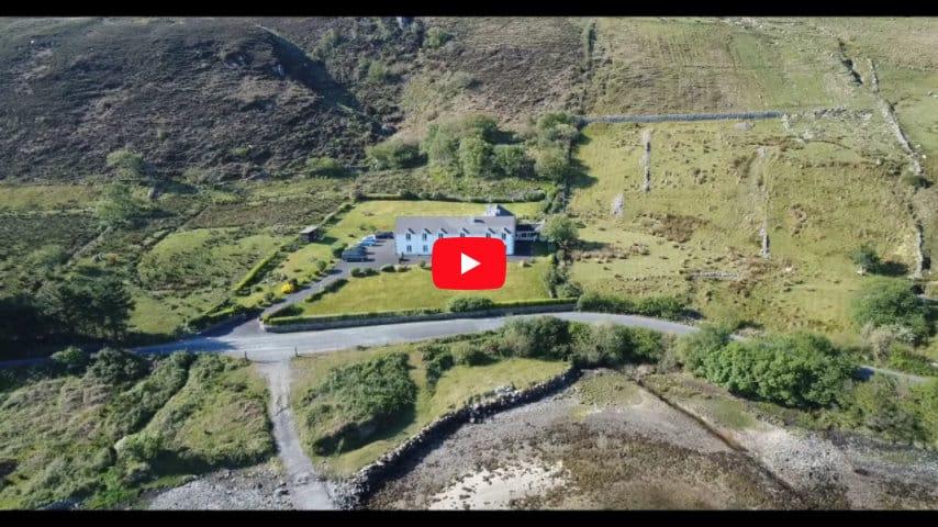 Waterfront Rest B&B from the sky (drone video)